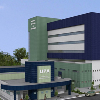 Hospital Regional de Ariquemes Ariquemes - RO 11.646,37 m² Projeto Hidráulico e Prevenção Contra Incêndio por Hidrantes e Extintores